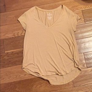 An American eagle stripped top